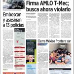 Firma AMLO T-Mec; busca ahora violarlo